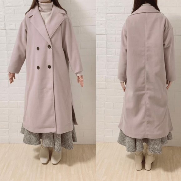 NWT GRL Pink Chester Buttoned Coat - Japanese Liz Lisa Ank Rouge YesStyle - Picture 2 of 3